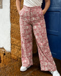 PANTALON ENCANTO LINO BORDADO