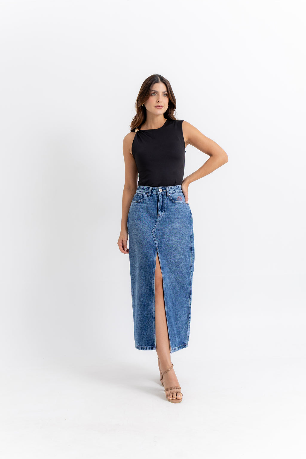 Falda Jean