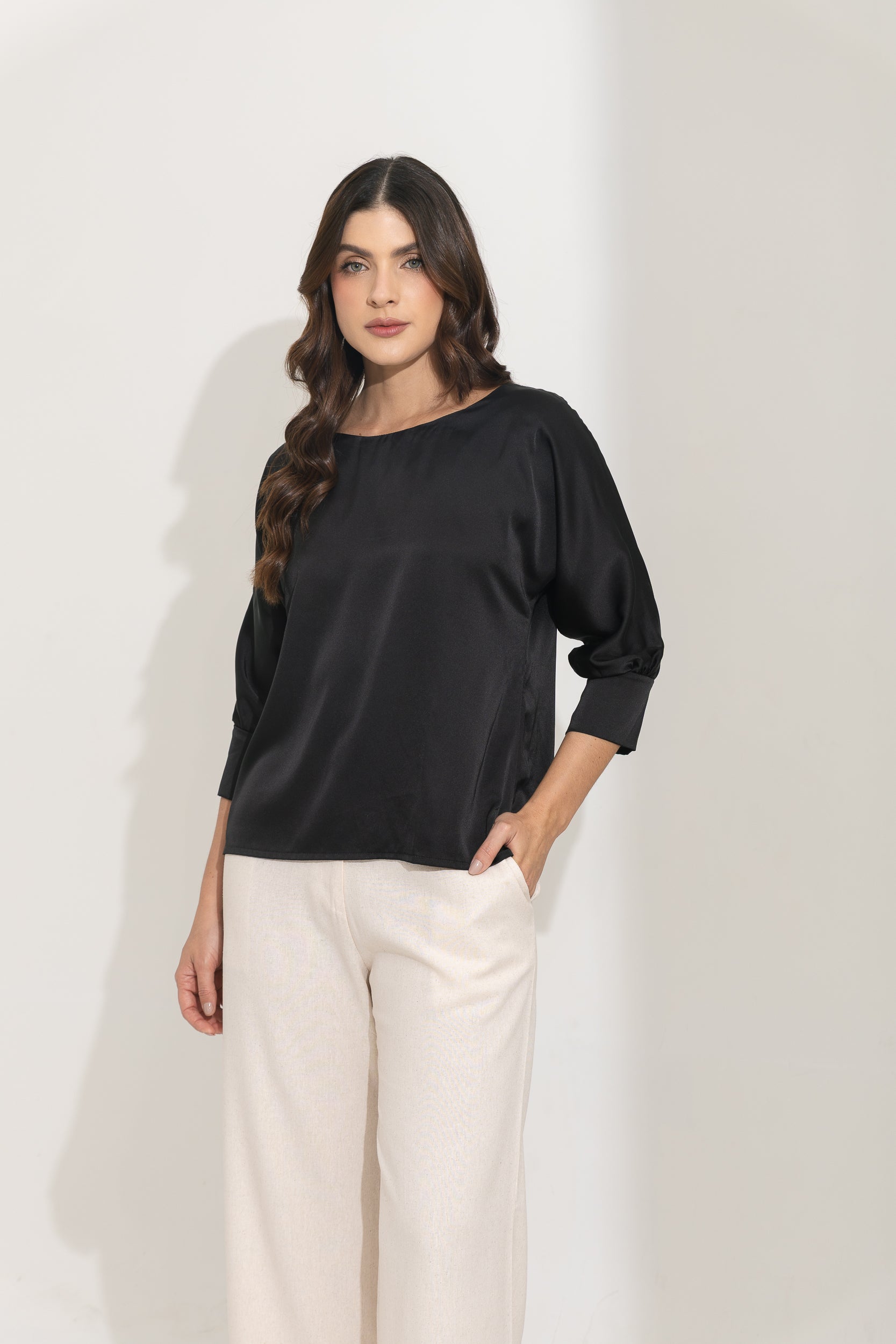 BLUSA ALBA UNICOLOR