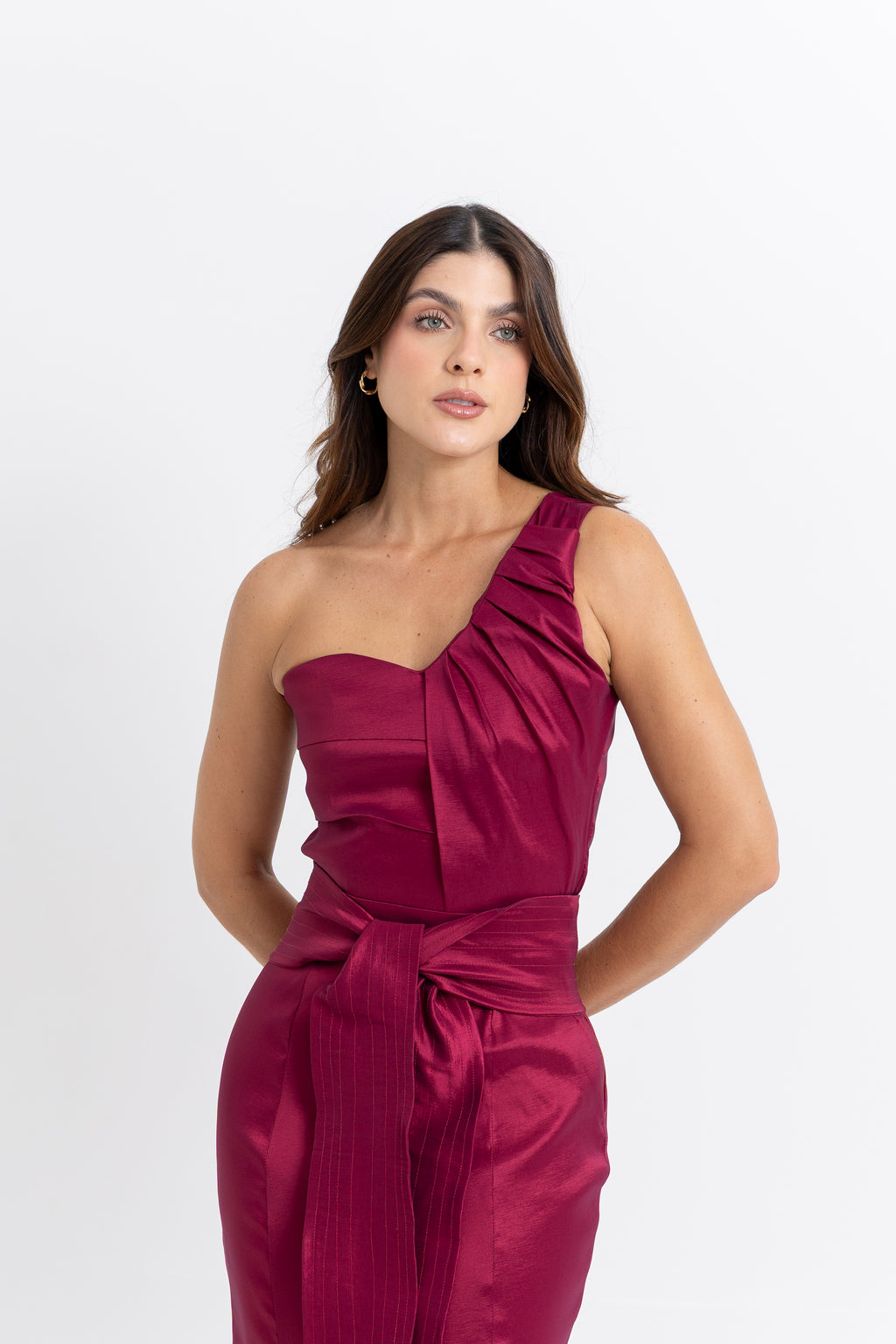 TOP ATENEA TAFETA